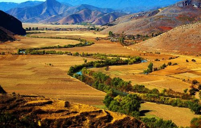 永宁坝子-云南省内水稻种植海拔最高的坝子之一!